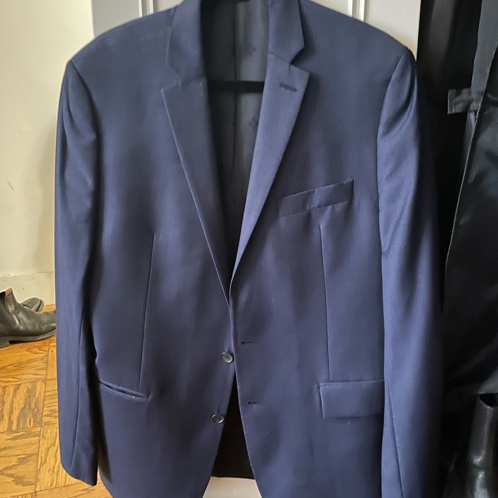 Men's Navy Suit - Blazer & Pants